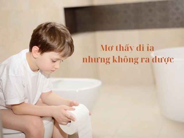 mơ thấy đi ỉa
